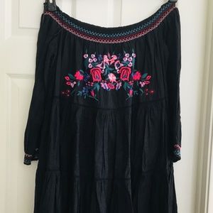 NWT FREE PEOPLE STRAPLESS SMOCK TOP!!